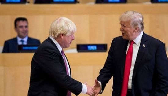 جونسون يدعو ترامب لرفع الرسوم عن السلع البريطانية