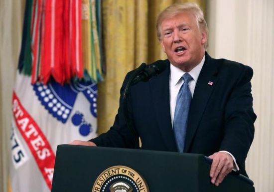 ترامب: مجلس النواب يريد أن يقسم أمريكا من أجل لا شيء