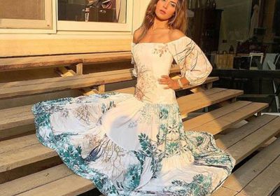 ريهام أيمن بصحبة ابنتها لي لي في جلسة تصوير جديدة