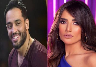 زينة تدعم رامي جمال بعد إصابته بالبهاق