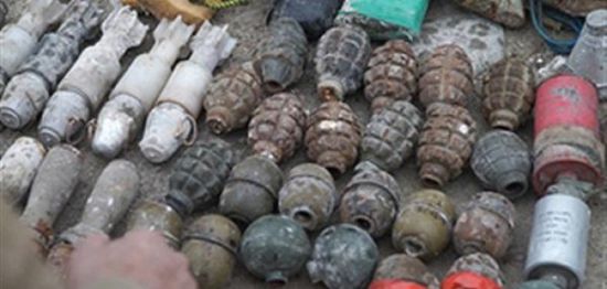 العراق: العثور على مخلفات حربية ومتفجرات في ساحة ملعب بالكوت