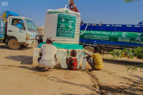 "سلمان للإغاثة" يواصل أعمال مشروع المياه في الخوخة
