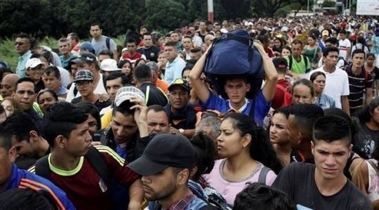 أمريكا تتوقع تكليف مهاجري فنزويلا الدول المضيفة 1.35 مليار دولار