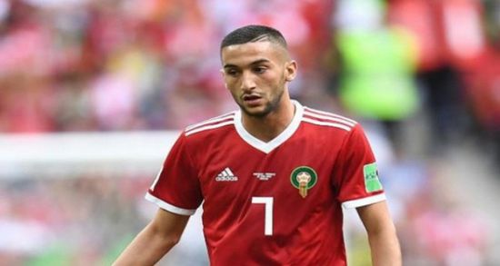 مدرب المغرب يستقر على منح زياش شارة القيادة