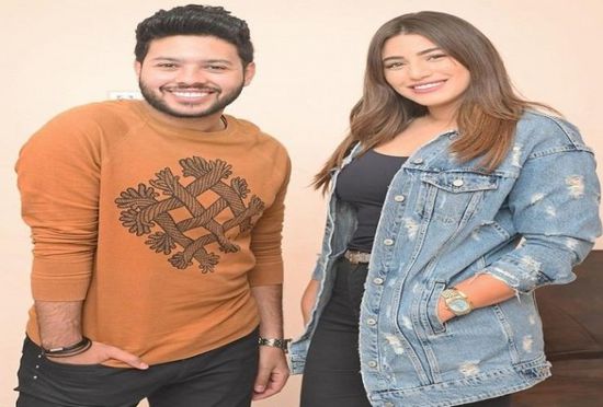 محمد شاهين يهنئ هايدي موسى بعيد ميلادها