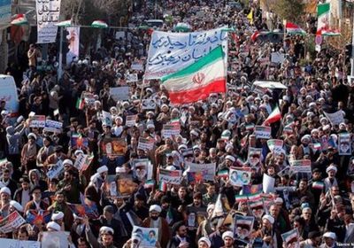 شاهد.. مقطعًا مصورًا لمظاهرات جديدة للشعب الإيراني في أبوشهر