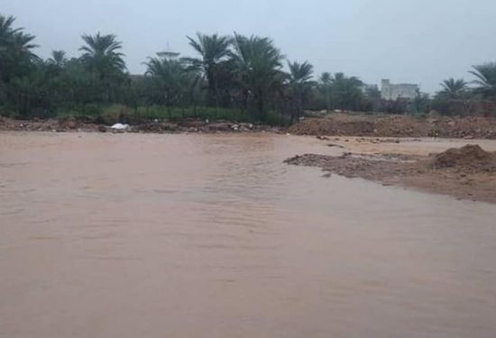 هطول أمطار غزيرة على بعض مناطق سقطرى (صور)