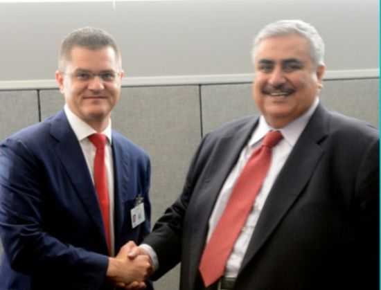 وزير الخارجية البحريني يجتمع مع نظيره الصربى لبحث العلاقات الثنائية بين البلدين