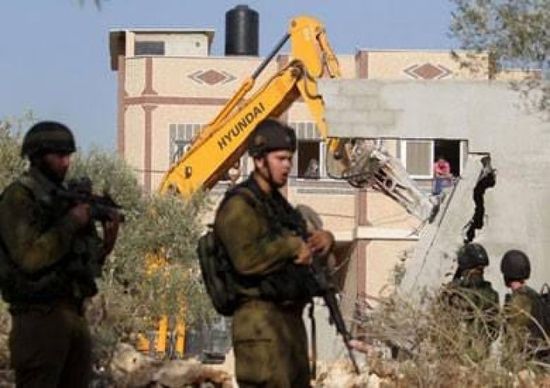 قوات الاحتلال الإسرائيلى تهدم منزلا بجبل المكبر بالقدس المحتلة