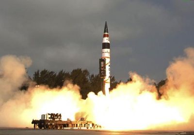 الهند تختبر صاروخ جديد قادر على حمل رؤوس نووية