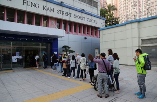 بالصور.. انطلاقة الانتخابات المحلية في هونج كونج بعد الاحتجاجات