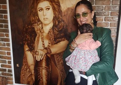 حنان مطاوع تنشر صورة جديدة لابنتها "أماليا"