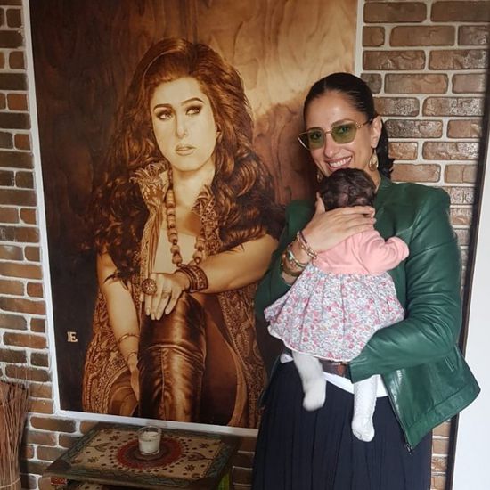 حنان مطاوع تنشر صورة جديدة لابنتها "أماليا"