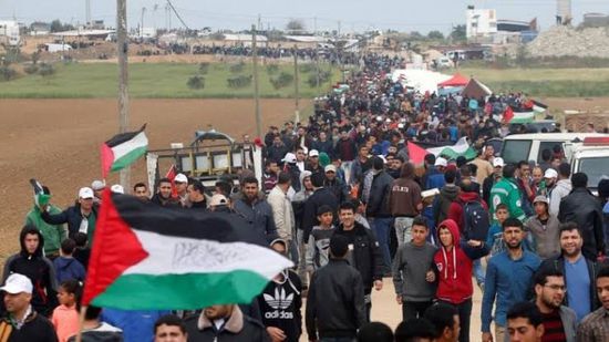 مسيرات غضب فى كافة المحافظات الفلسطينية غدا رفضا للقرارات الأمريكية
