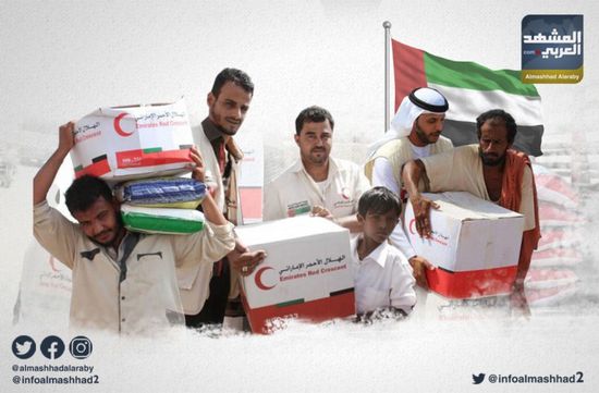 مساعدات الإمارات في سقطرى.. إنسانية مرسومة في كتب المدرسة