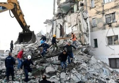 زيادة أعداد القتلى في سلسلة الزلازل المتتالية في ألبانيا