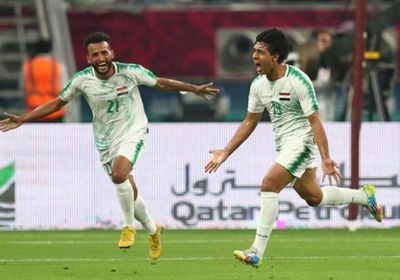 المنتخب العراقى يهزم قطر بثنائية فى افتتاح كأس الخليج