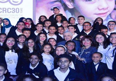 دنيا سمير غانم تشارك جمهورها صور احتفالية "30 سنة يونيسيف"