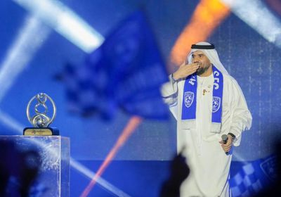 حسين الجسمي يوجه كلمة للشعب السعودي بعد حفل "ليلة الهلال"