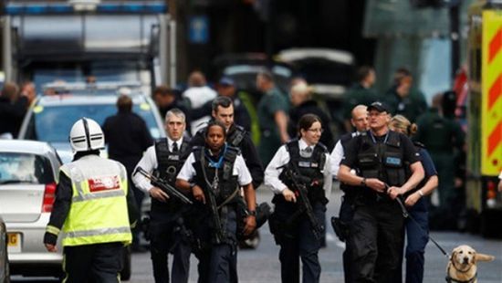 سقوط جرحى ومقتل منفذ حادثة طعن إرهابية في لندن