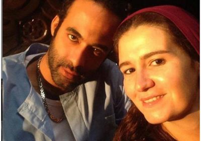 هنا شيحة تدعو لـ هيثم أحمد زكي 