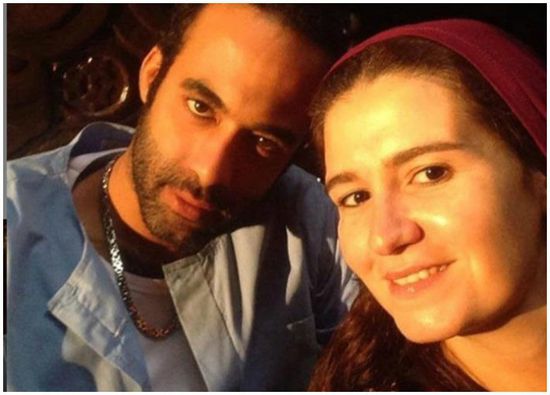 هنا شيحة تدعو لـ هيثم أحمد زكي 