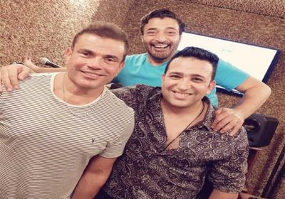 تامر حسين يحتفل بعيد ميلاد حميد الشاعري