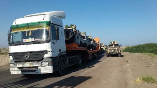 بالصور..وصول تعزيزات عسكرية سعودية إلى العاصمة عدن