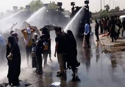 واشنطن تصف استخدام القوة المفرطة ضد المتظاهرين في العراق بـ"المروّع"
