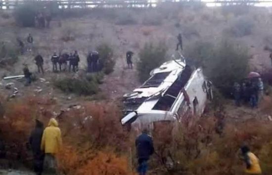 مصرع وإصابة 19 شخصًا إثر انقلاب حافلة في كازاخستان