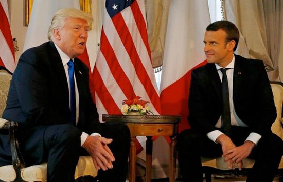 ترامب مهاجمًا ماكرون: فرنسا أكثر دولة تحتاج إلى الناتو
