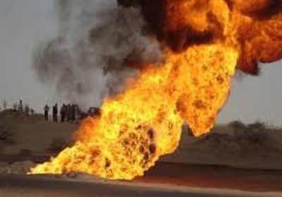 انفجار ضخم بخط الغاز الواصل بين مصفاة الزاوية وطرابلس في ليبيا