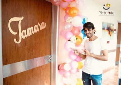 أول تعليق لـ حمدي الميرغني بعد ولادة ابنته "تمارا"