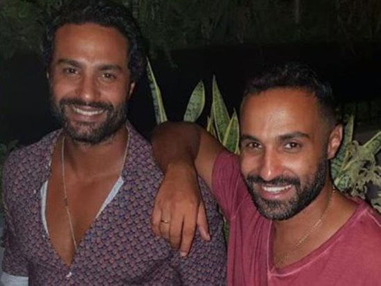 أحمد فهمي يهنئ شقيقه كريم بعيد ميلاده