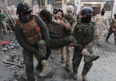 إصابة 114 رجل أمن خلال أحداث النجف جنوبي العراق