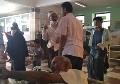 الاشتباه في إصابة 10 حالات بالكوليرا بمستشفى ردفان