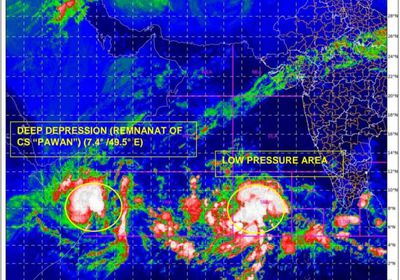 "بافان" تتجه إلى الصومال ورياحها تضرب سواحل الجنوب