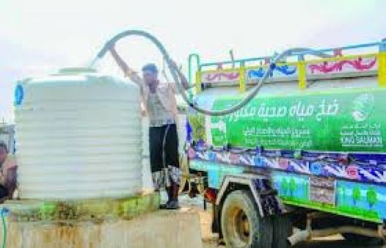 "سلمان للإغاثة" يضخ 2.5 مليون لتر مياه لـ "الخوخة" خلال نوفمبر
