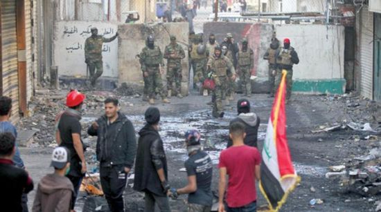 مليشيا الحشد الشعبي تعترف بقتل متظاهرين في بغداد