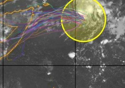 نشاط قوي للسحب الركامية الممطرة لمنخفض بحر العرب