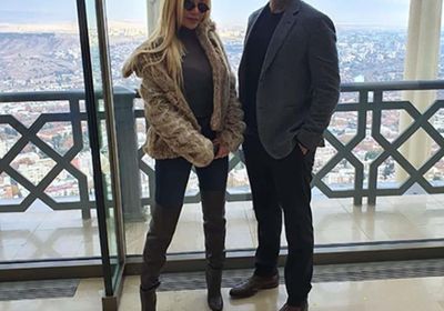 شاهد.. هيفاء وهبي وأحمد الفيشاوي في كواليس "أشباح أوروبا" (صور)