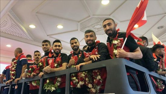 استقبال جماهيري حافل لمنتخب البحرين بطل "خليجي 24"