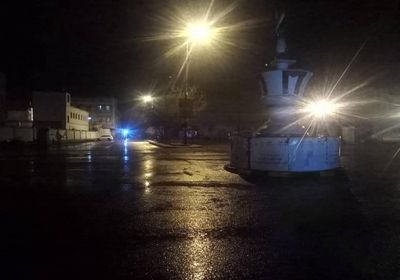 هطول أمطار على بعض مناطق حضرموت (صور)