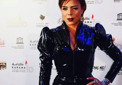 ناهد السباعي تنشر صورها من فعاليات مهرجان كرامة لحقوق الإنسان 