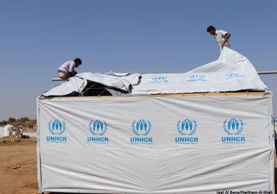 مفوضية اللاجئين: 6 آلاف مأوى للنازحين في الحديدة وحجة خلال 2020
