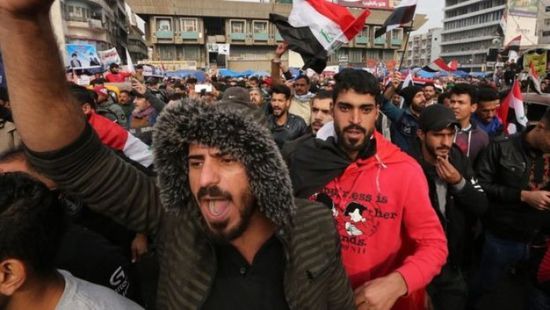  انطلاق تظاهرات في قضاء الحمزة الشرقي جنوبي العراق