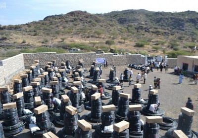 بدعم سعودي.. شبكات ري بالتنقيط للمزارعين في الحديدة وتعز (صور)