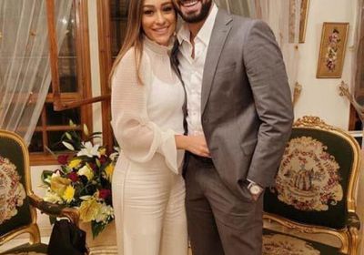 الصور الأولى لحفل خطوبة محمد الشرنوبي ومديرة أعمال أنغام