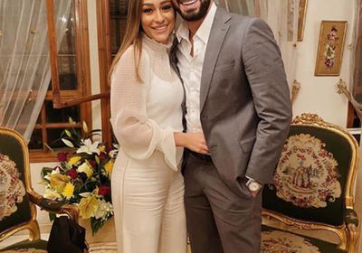 أول تعليق لـ راندا رياض بعد خطوبتها من محمد الشرنوبي 