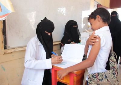يونيسيف: 600 عامل صحي لتحصين الأطفال ضد الدفتيريا بأبين